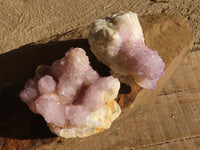 Natural Spirit Amethyst Quartz Clusters x 13 From Boekenhouthoek, South Africa - Toprock Gemstones and Minerals