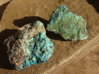 Natural Rough Shattuckite Cobbed Specimens x 24 From Kaokoveld, Namibia - Toprock Gemstones and Minerals