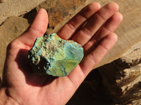 Natural Rough Shattuckite Cobbed Specimens x 24 From Kaokoveld, Namibia - Toprock Gemstones and Minerals
