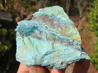 Natural Rough Shattuckite Cobbed Specimens x 12 From Kaokoveld, Namibia - Toprock Gemstones and Minerals