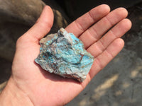 Natural Rough Shattuckite Cobbed Specimens x 12 From Kaokoveld, Namibia - Toprock Gemstones and Minerals