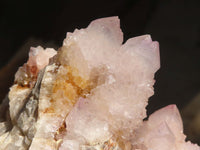 Natural Pale Spirit Amethyst Quartz Clusters  x 2 From Boekenhouthoek, South Africa - Toprock Gemstones and Minerals