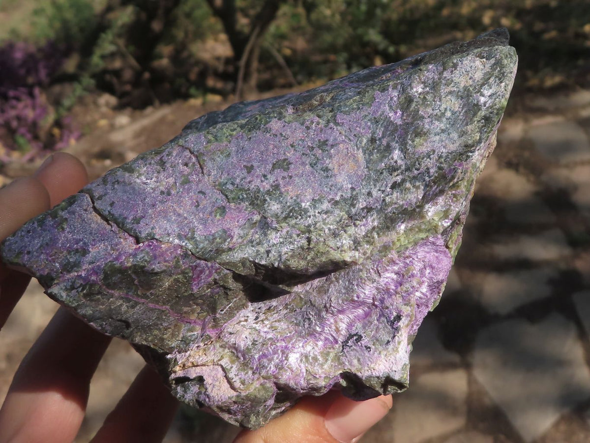 Natural Large Silky Stichtite & Serpentine Specimens x 3 From Barberton, South Africa - TopRock