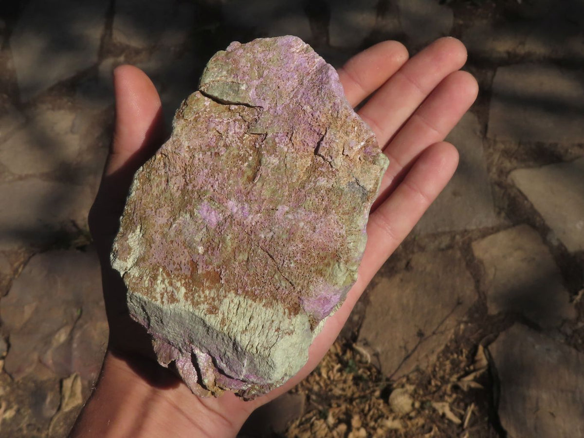 Natural Large Silky Stichtite & Serpentine Specimens x 3 From Barberton, South Africa - TopRock