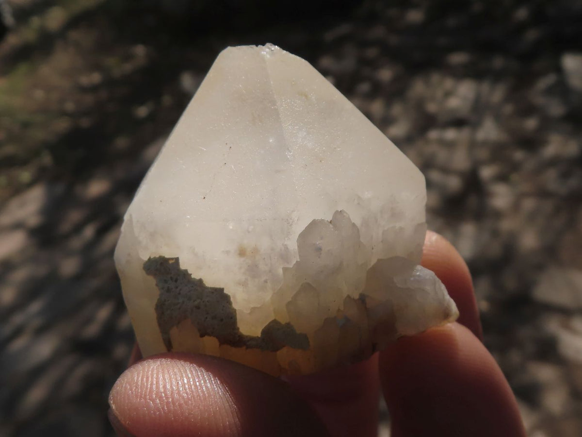 Natural Single Pineapple Quartz Crystals x 35 From Antsirabe, Madagascar - TopRock