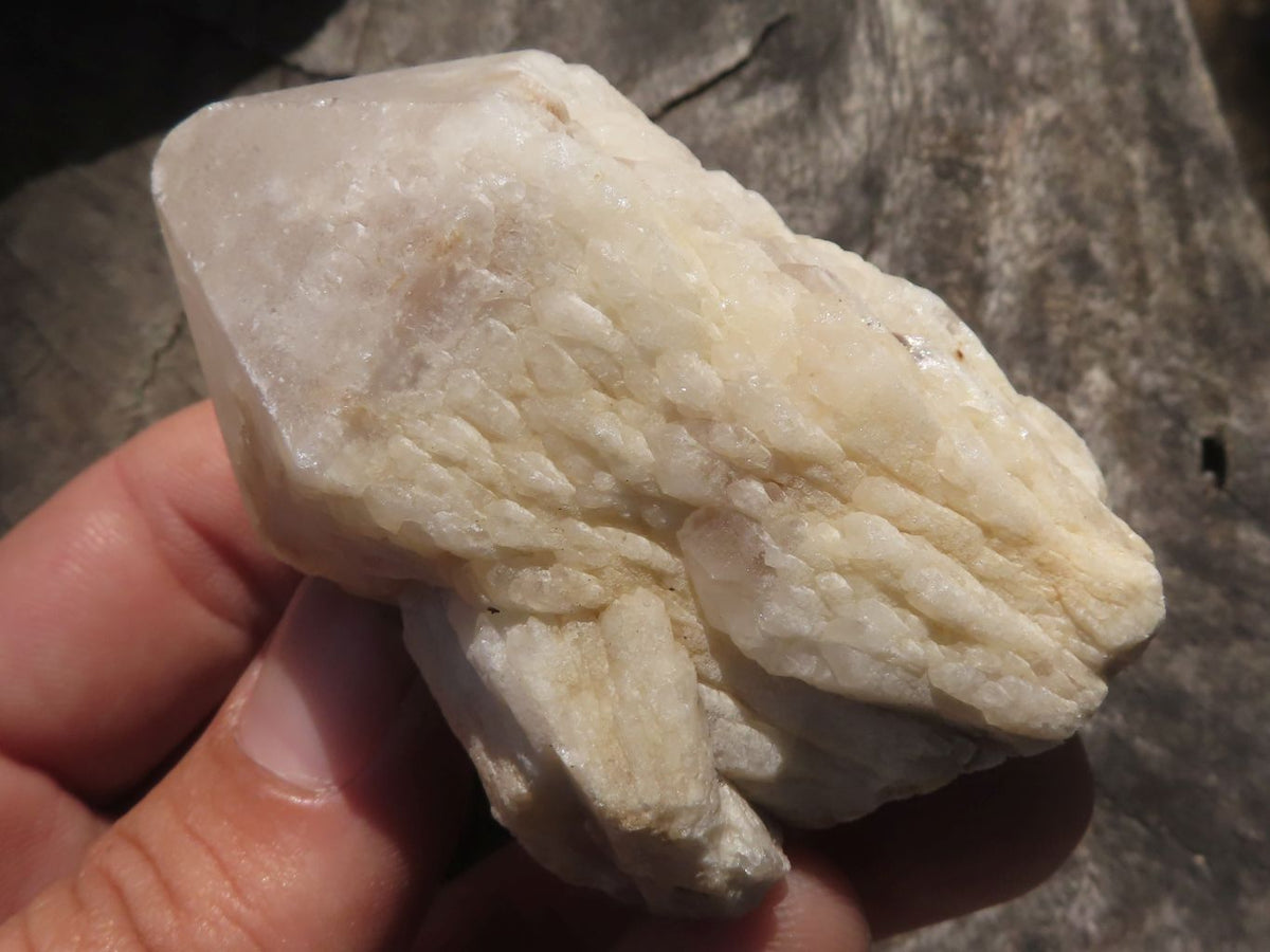 Natural Single Pineapple Quartz Crystals x 35 From Antsirabe, Madagascar - TopRock
