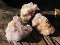 Natural Spirit Cactus Flower Quartz Clusters  x 3 From Boekenhouthoek, South Africa - Toprock Gemstones and Minerals