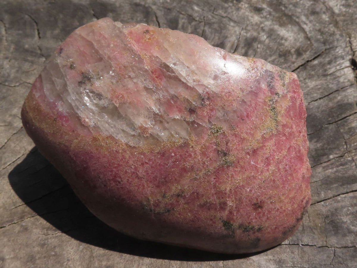 Polished One Side Polished Rhodonite Free Forms x 5 From Ambatondrazaka, Madagascar - TopRock