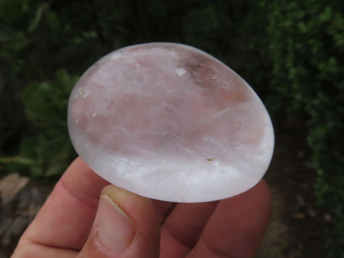 Polished Optic to Semi Optic Rock Crystal Quartz Gallets x 6 From Madagascar - TopRock