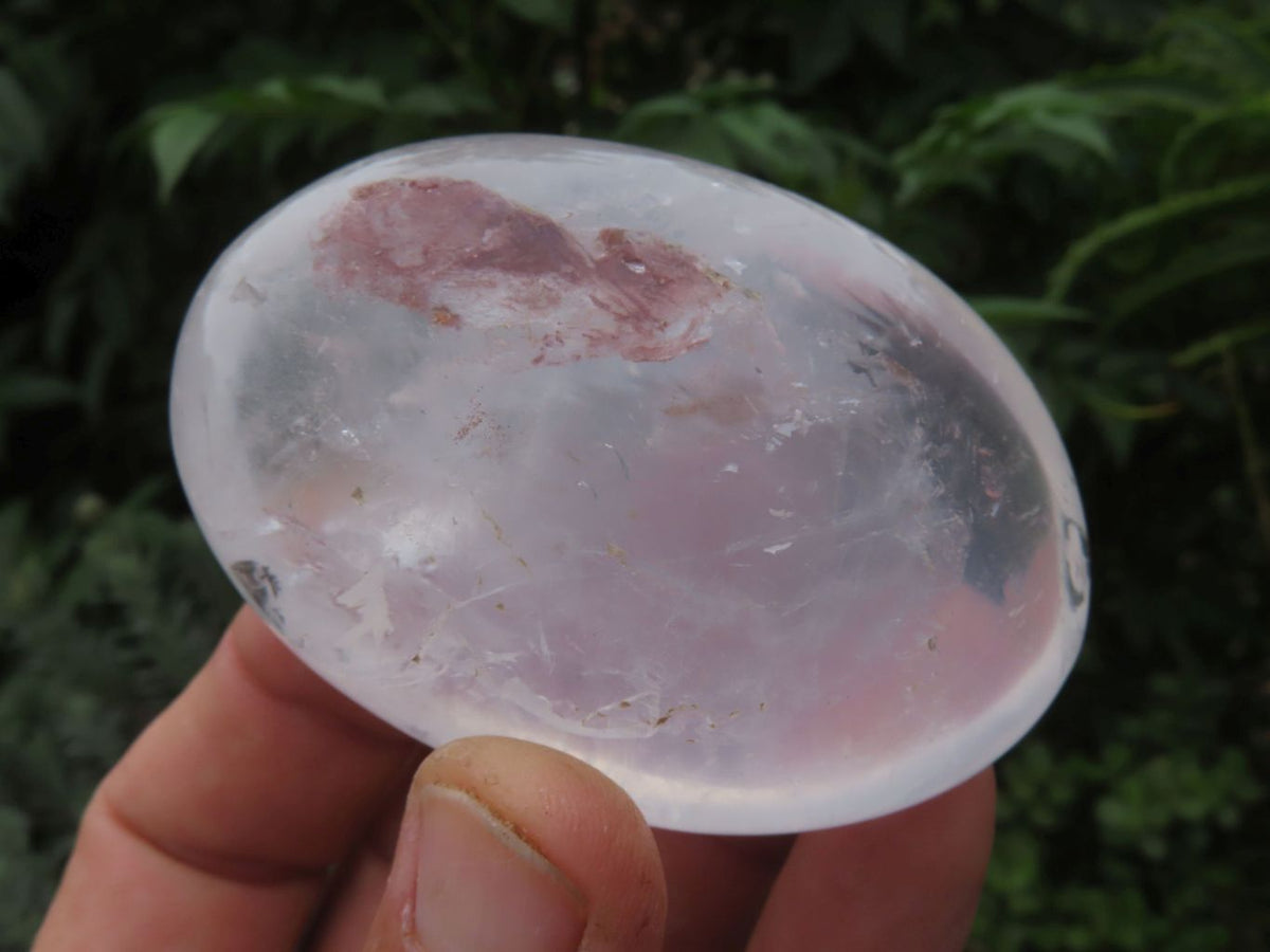 Polished Optic to Semi Optic Rock Crystal Quartz Gallets x 6 From Madagascar - TopRock