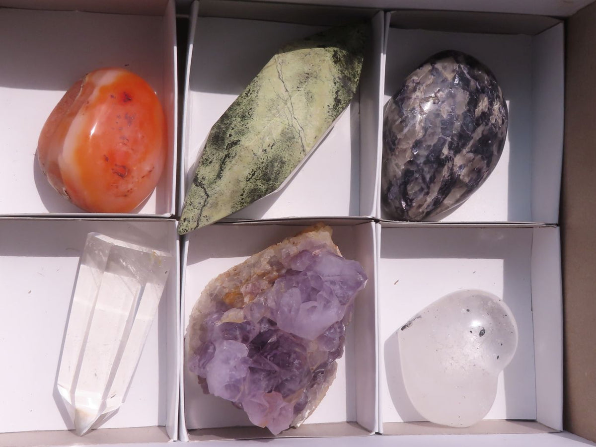 Polished Stunning Mixed Selection Of Retail Items x 6 From Southern Africa - TopRock