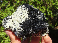 Natural Schorl Black Tourmaline With Quartz & Vermiculite  x 3 From Erongo, Namibia - Toprock Gemstones and Minerals