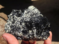 Natural Schorl Black Tourmaline With Quartz & Vermiculite  x 3 From Erongo, Namibia - Toprock Gemstones and Minerals
