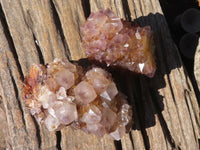 Natural Spirit Amethyst Quartz Clusters  x 2 From Boekenhouthoek, South Africa - Toprock Gemstones and Minerals