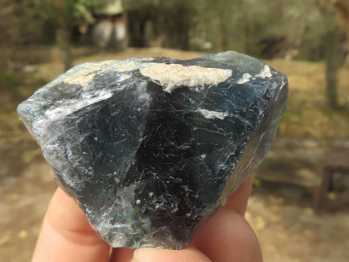 Natural Watermelon Fluorite Cobbed Specimens x 24 From Uis, Namibia - TopRock