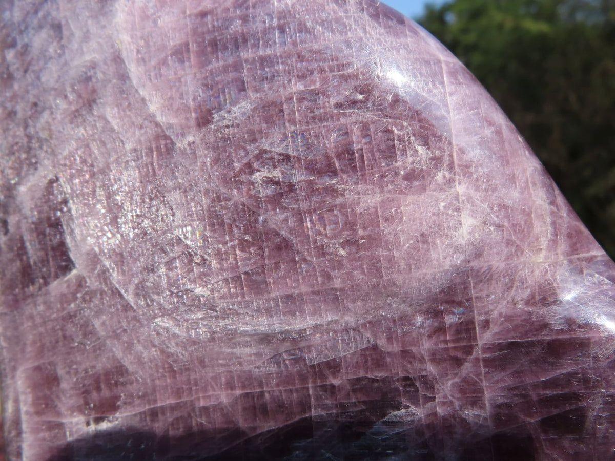 Polished Stunning Rare Angelite/Anhydrite Standing Free Form x 1 From Tulear, Madagascar - TopRock