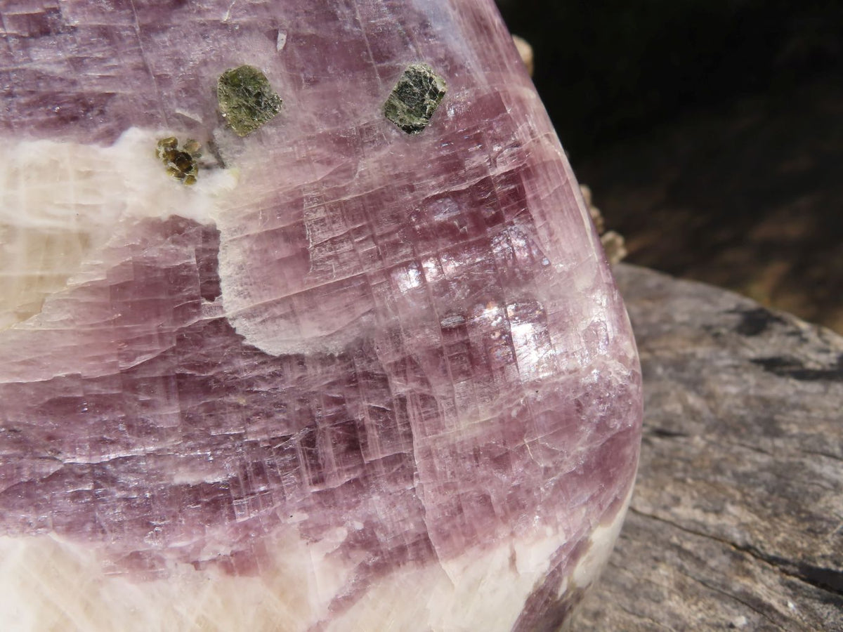 Polished Stunning Rare Angelite/Anhydrite Standing Free Form x 1 From Tulear, Madagascar - TopRock