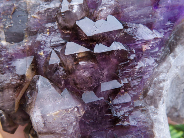 Natural XXX Rare Giant Cascading Smokey Amethyst Cluster x 1 From Namibia - TopRock