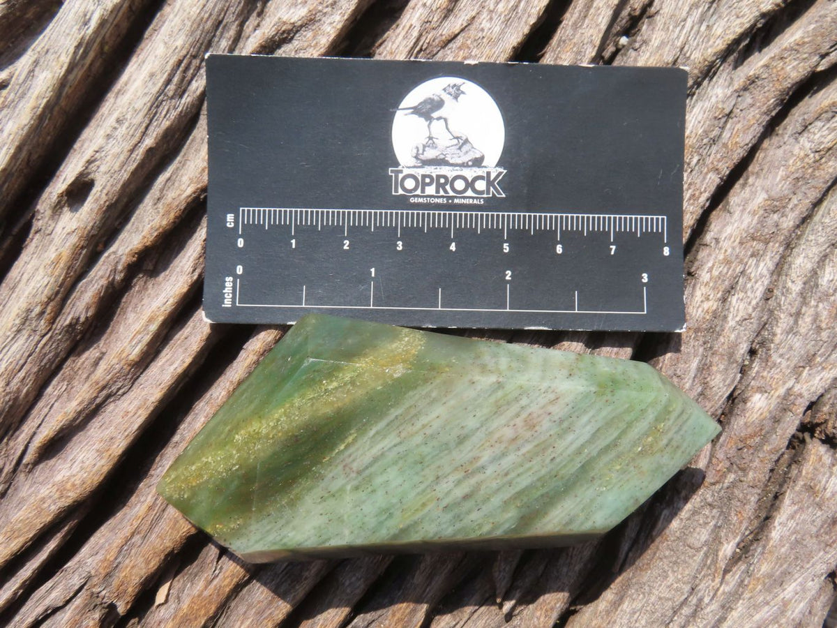 Polished Double Terminated Aventurine Crystals x 12 From Zimbabwe - TopRock