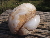 Polished Amethyst Agate Geode With A Crystalline Centre  x 1 From Madagascar - TopRock