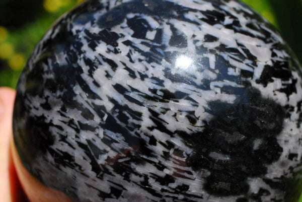 Polished Merlinite Gabbro Sphere x 1 From Madagascar - TopRock