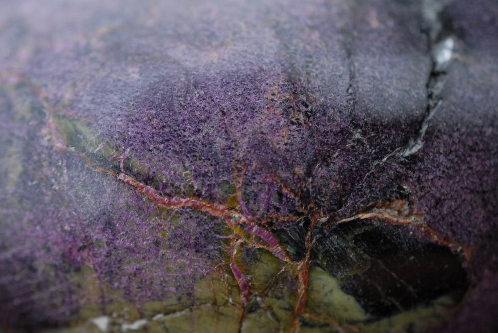 Natural Rare Stichtite & Green Serpentine Standing Free Forms x 2 From Barberton, South Africa - TopRock
