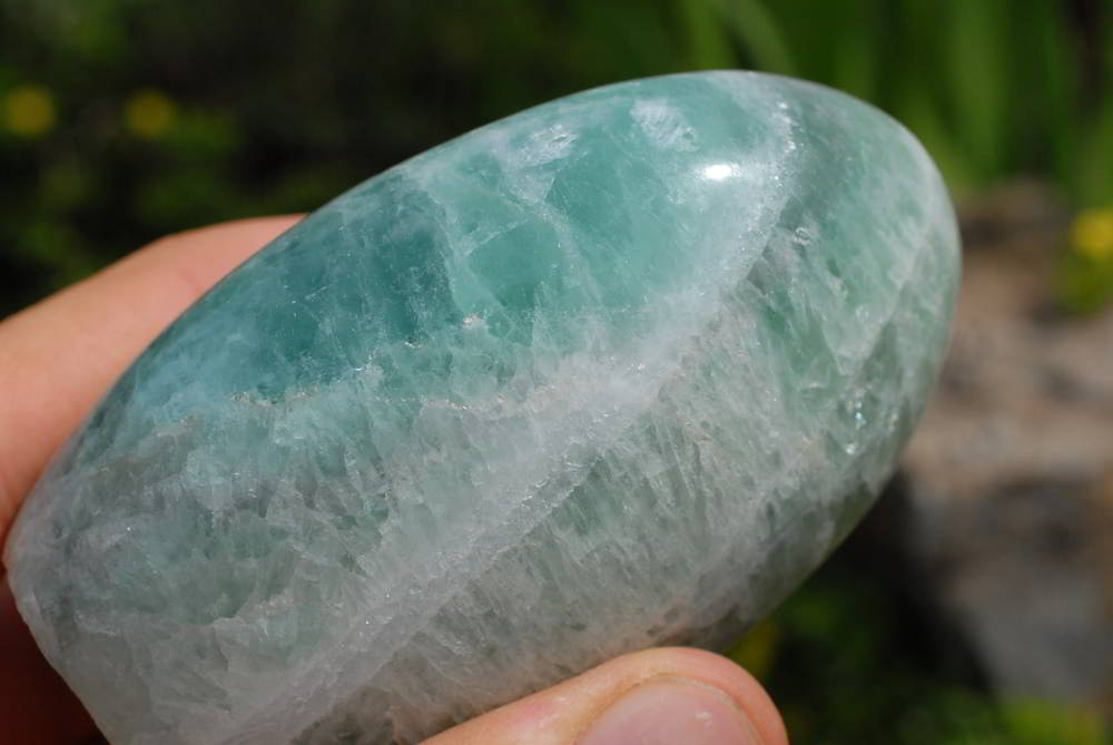 Polished Radiating Sun Fluorite Standing Free Forms x 4 From Madagascar - TopRock