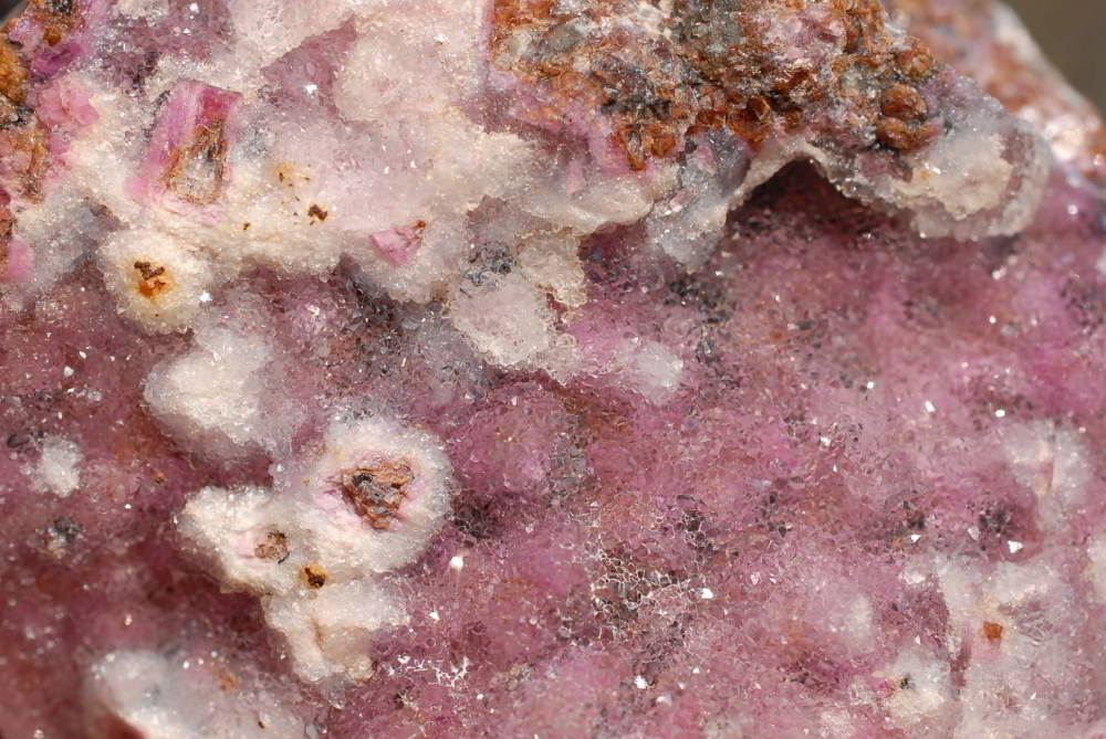 Natural Drusy Coated Salrose Cobaltion Dolomite Specimens x 12 From Kakanda, Congo - TopRock