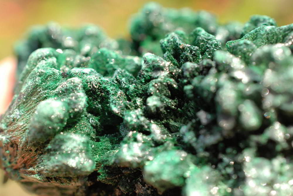 Natural Malachite Specimens x 6 From Kasompe, Congo - TopRock