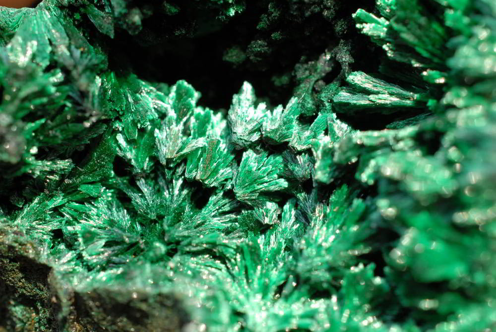 Natural Malachite Specimens x 6 From Kasompe, Congo - TopRock