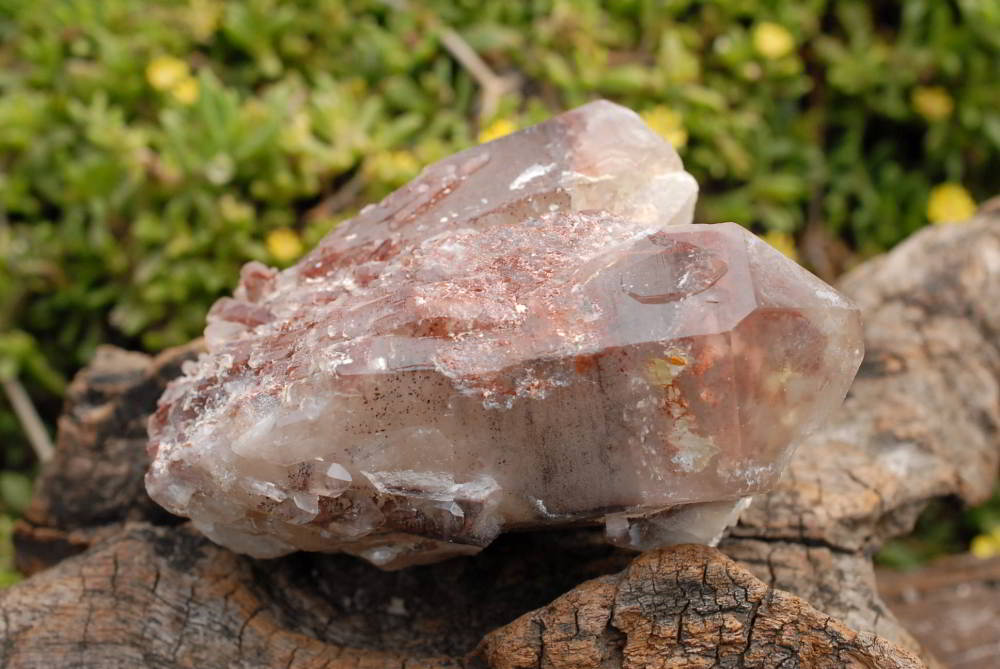 Natural Red Hematoid Quartz Clusters x 6 From Karoi, Zimbabwe - TopRock
