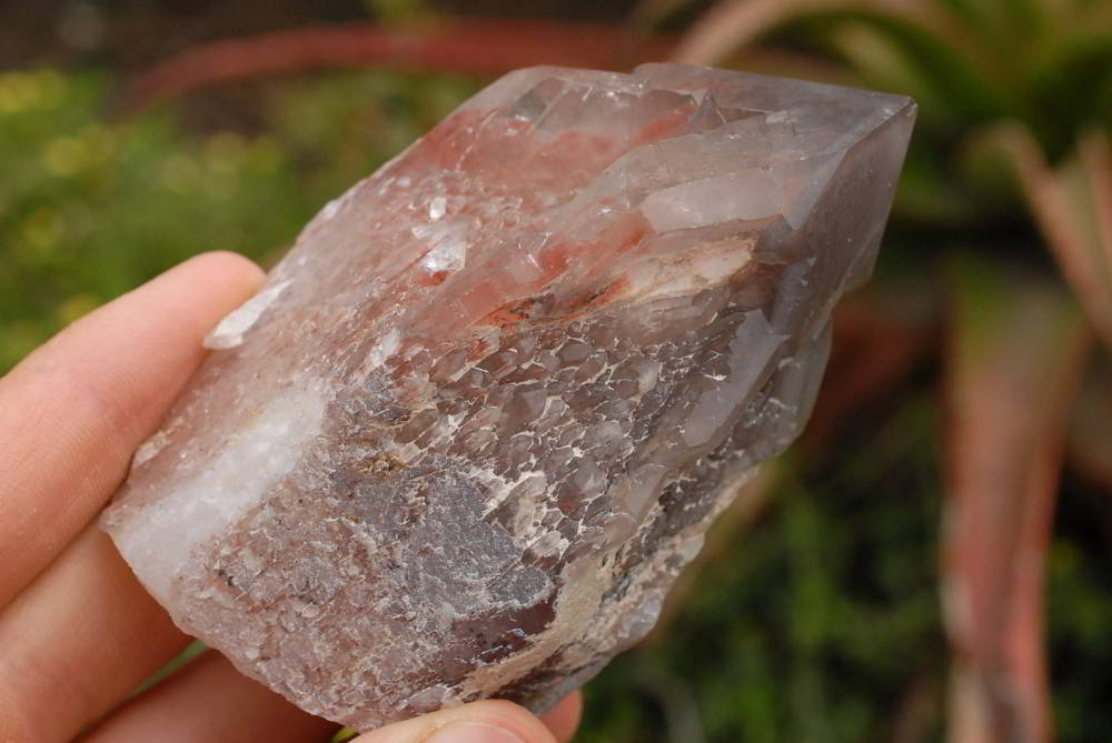 Natural Red Hematoid Quartz Clusters x 6 From Karoi, Zimbabwe - TopRock