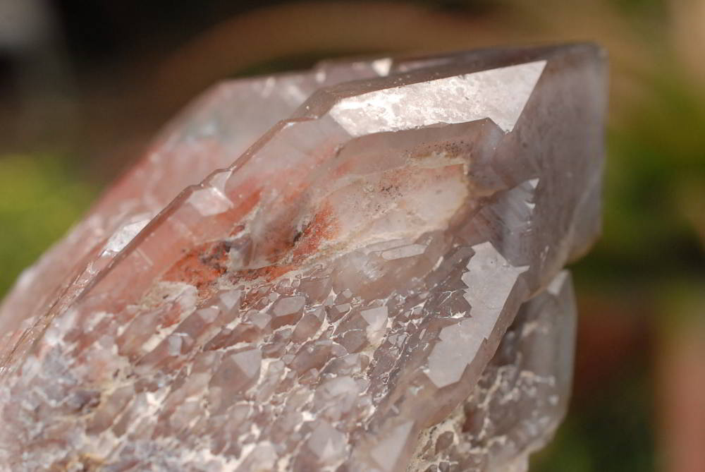 Natural Red Hematoid Quartz Clusters x 6 From Karoi, Zimbabwe - TopRock