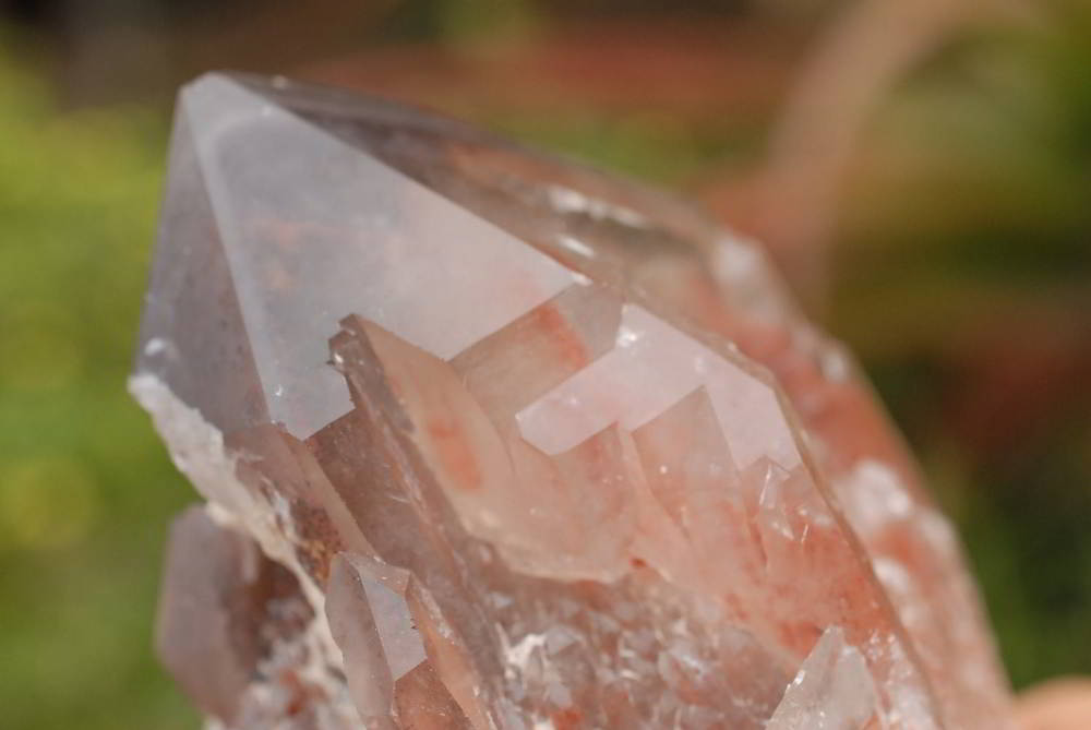 Natural Red Hematoid Quartz Clusters x 6 From Karoi, Zimbabwe - TopRock