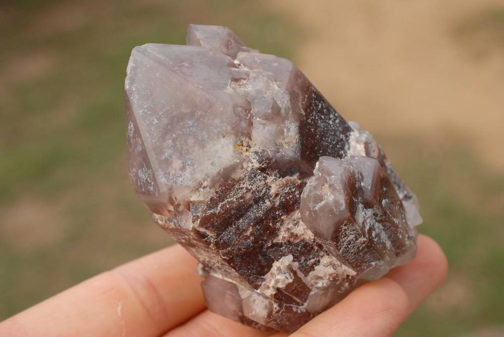 Natural Red Hematoid Quartz Clusters x 6 From Karoi, Zimbabwe - TopRock