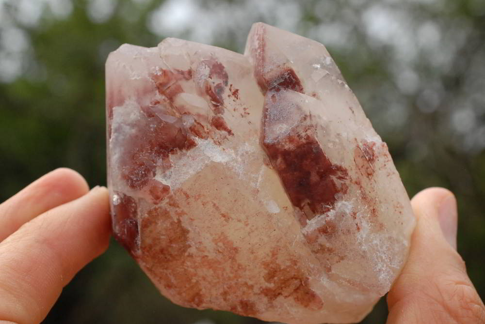 Natural Red Hematoid Quartz Clusters x 6 From Karoi, Zimbabwe - TopRock