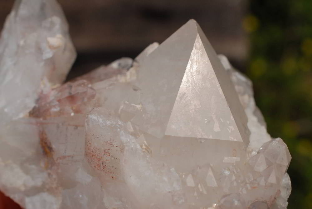 Natural Red Hematoid Quartz Clusters x 6 From Karoi, Zimbabwe - TopRock