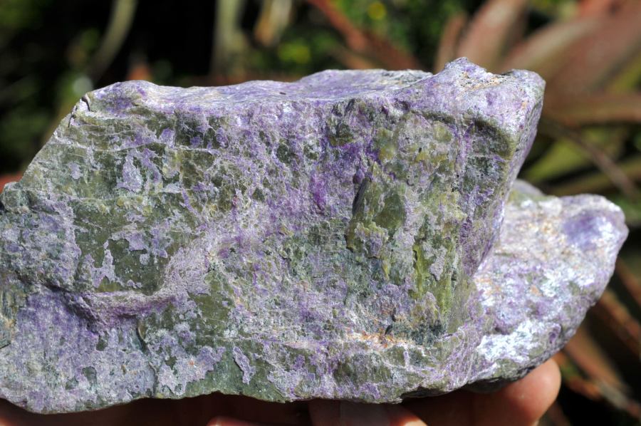 Natural Rare Stichtite & Green Serpentine Specimens x 3 From Barberton, South Africa - TopRock