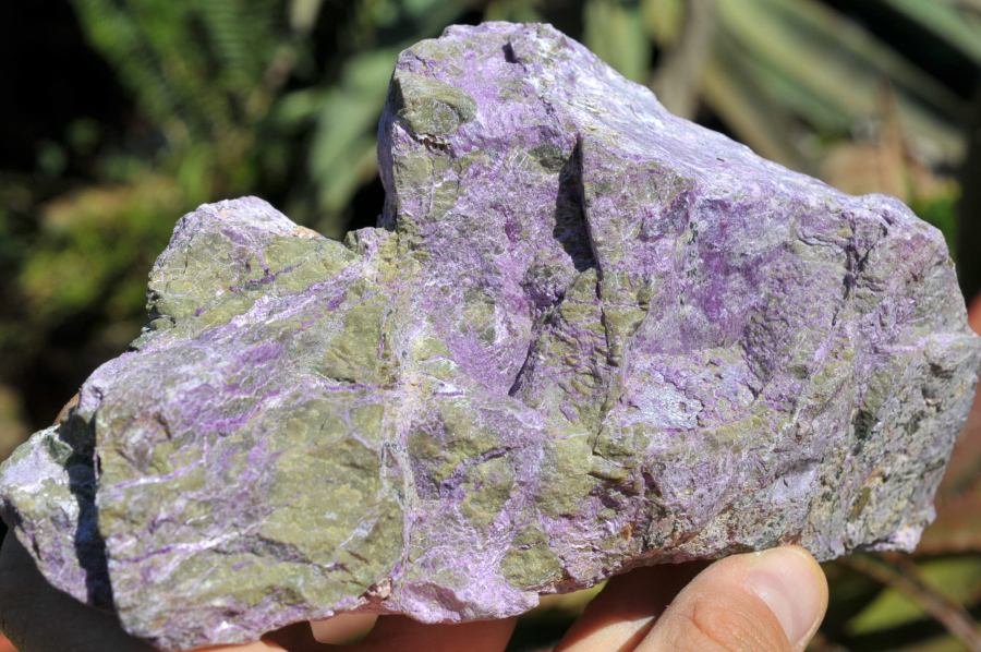 Natural Rare Stichtite & Green Serpentine Specimens x 3 From Barberton, South Africa - TopRock