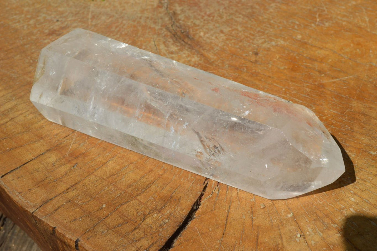 Polished Rock Quartz Crystal Towers x 2 From Madagascar - TopRock