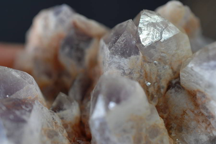 Natural Sugar Amethyst Quartz Clusters x 3 From Zambia - TopRock