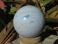 Polished Blue Spotted Spinel Spheres x 6 From Madagascar - TopRock