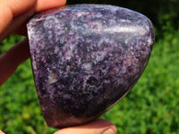 Polished Gem Lithium Mica Lepidolite Display Free Forms x 3 From Zimbabwe - TopRock