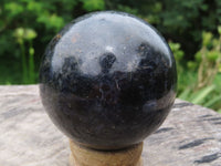 Polished Iolite Water Sapphire Spheres x 3 From Madagascar - TopRock