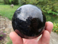 Polished Iolite Water Sapphire Spheres x 3 From Madagascar - TopRock