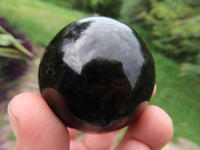 Polished Iolite Water Sapphire Spheres x 3 From Madagascar - TopRock