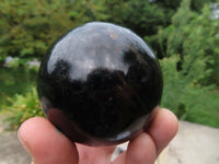 Polished Iolite Water Sapphire Spheres x 3 From Madagascar - TopRock