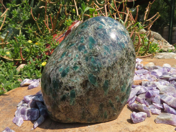 Polished Emeralds In Matrix Free Forms x 2 From Sandawana, Zimbabwe - TopRock