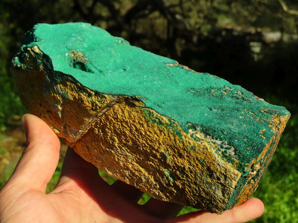 Natural Drusy Malachite Crystals on Matrix  x 2 From Tenke, Congo - TopRock