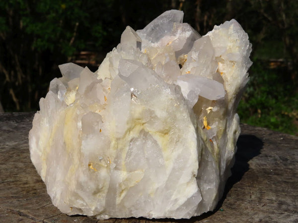 Natural Sugar Quartz Cluster With Crystals Growing In All Directions x 1 From Ambatfinhandrana, Madagascar - TopRock